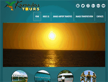 Tablet Screenshot of karandastours.com